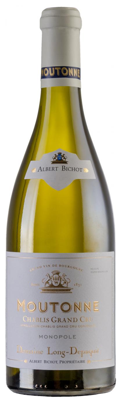 Chablis g.cru moutonne 2020, monopole, dom long depaquit, albert bichot , 1,5l magnum  